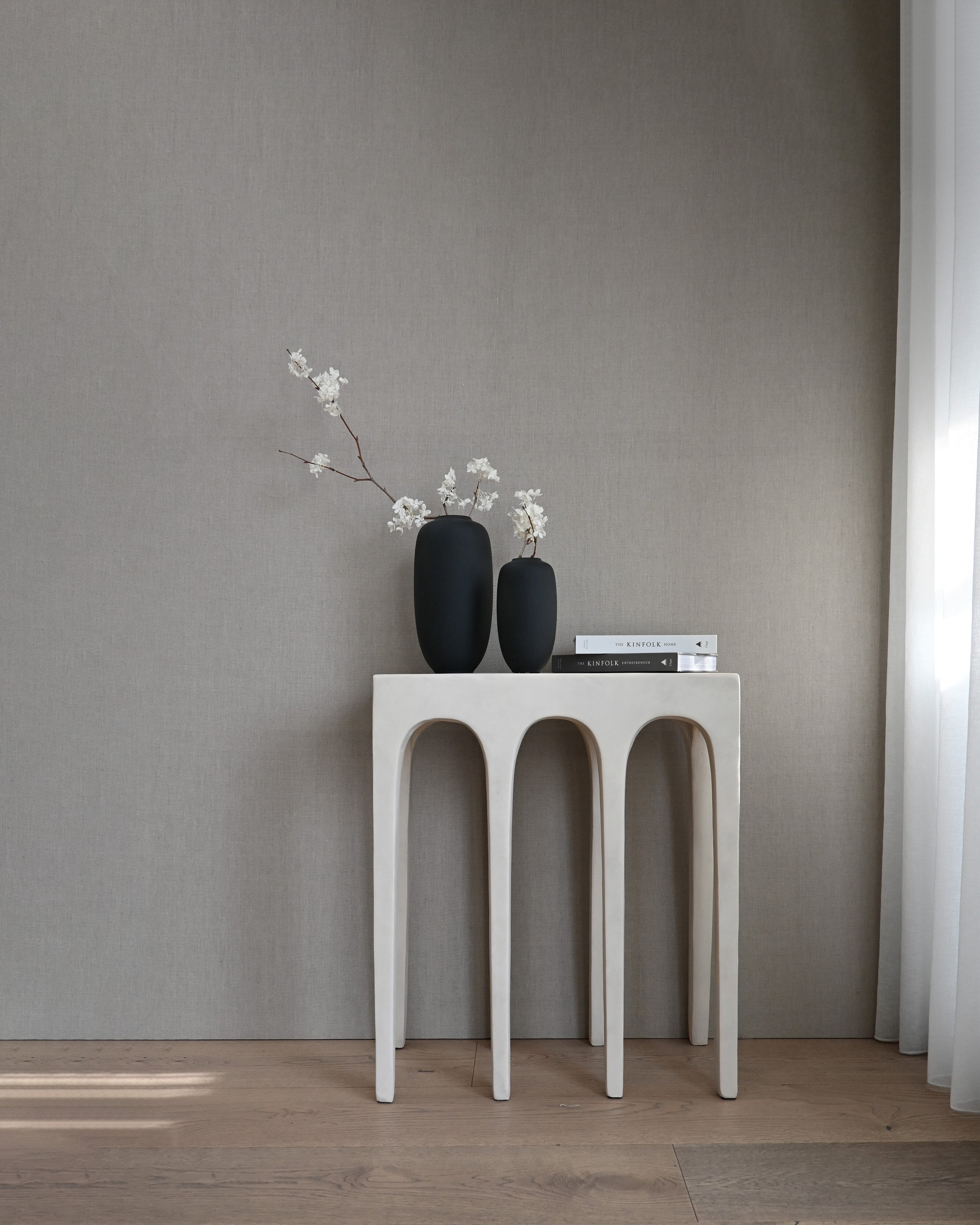 101 Copenhagen - Sunao Vase Slim, Petit - Black - Vase