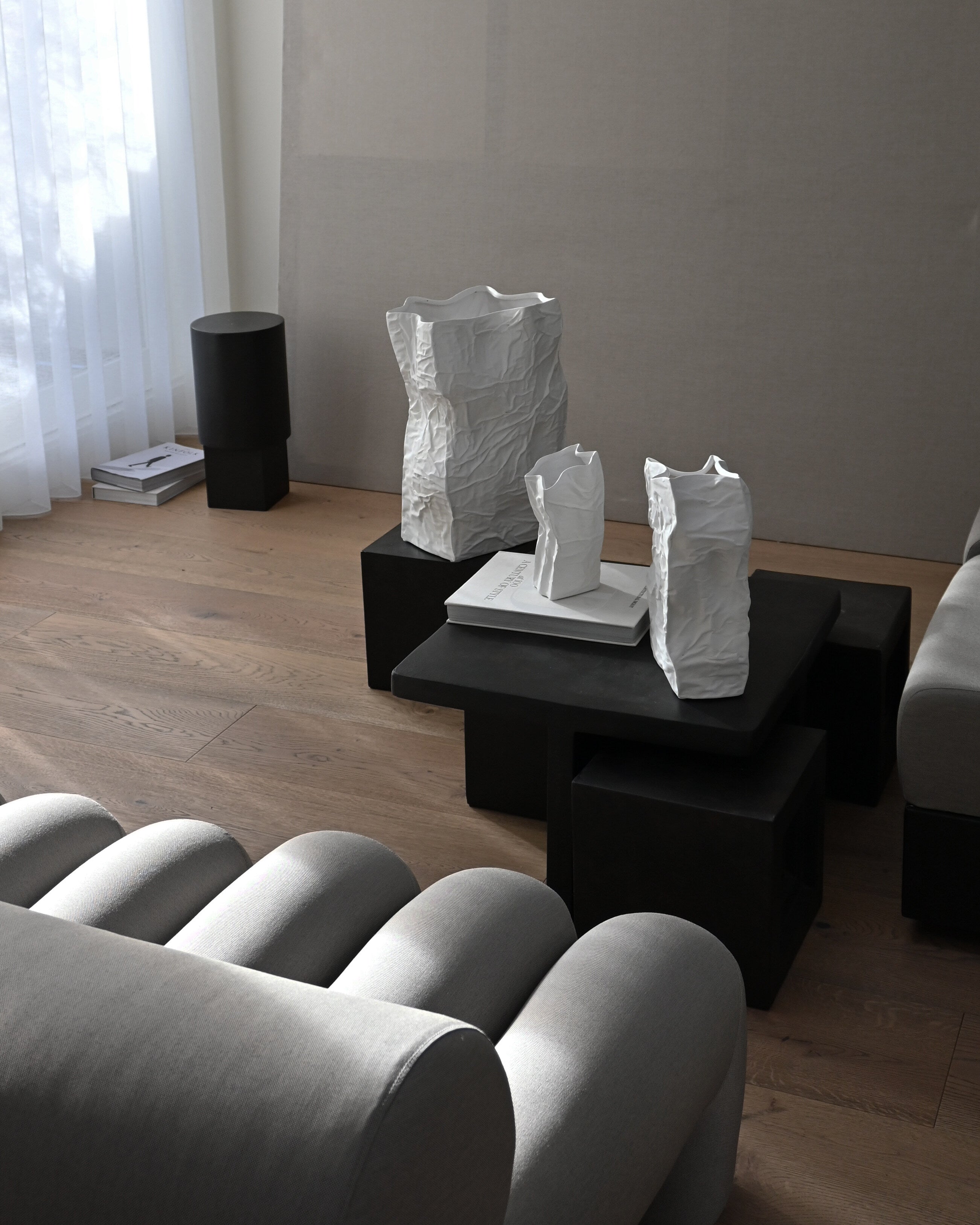 101 Copenhagen - Kami Vase, Big - Bone White - Vase