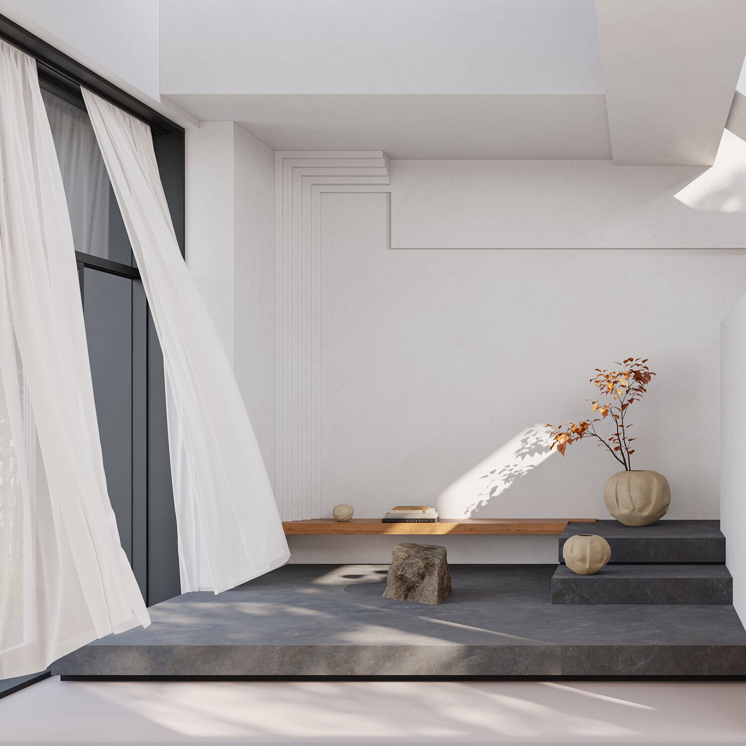 101 Copenhagen - Orimono Vase, Big - Sand - Vase