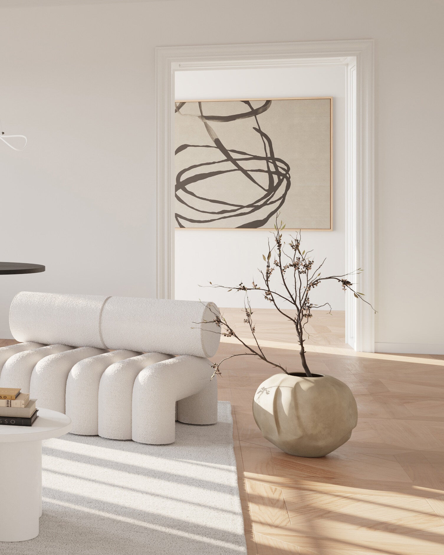 101 Copenhagen - Orimono Vase, Big - Sand - Vase