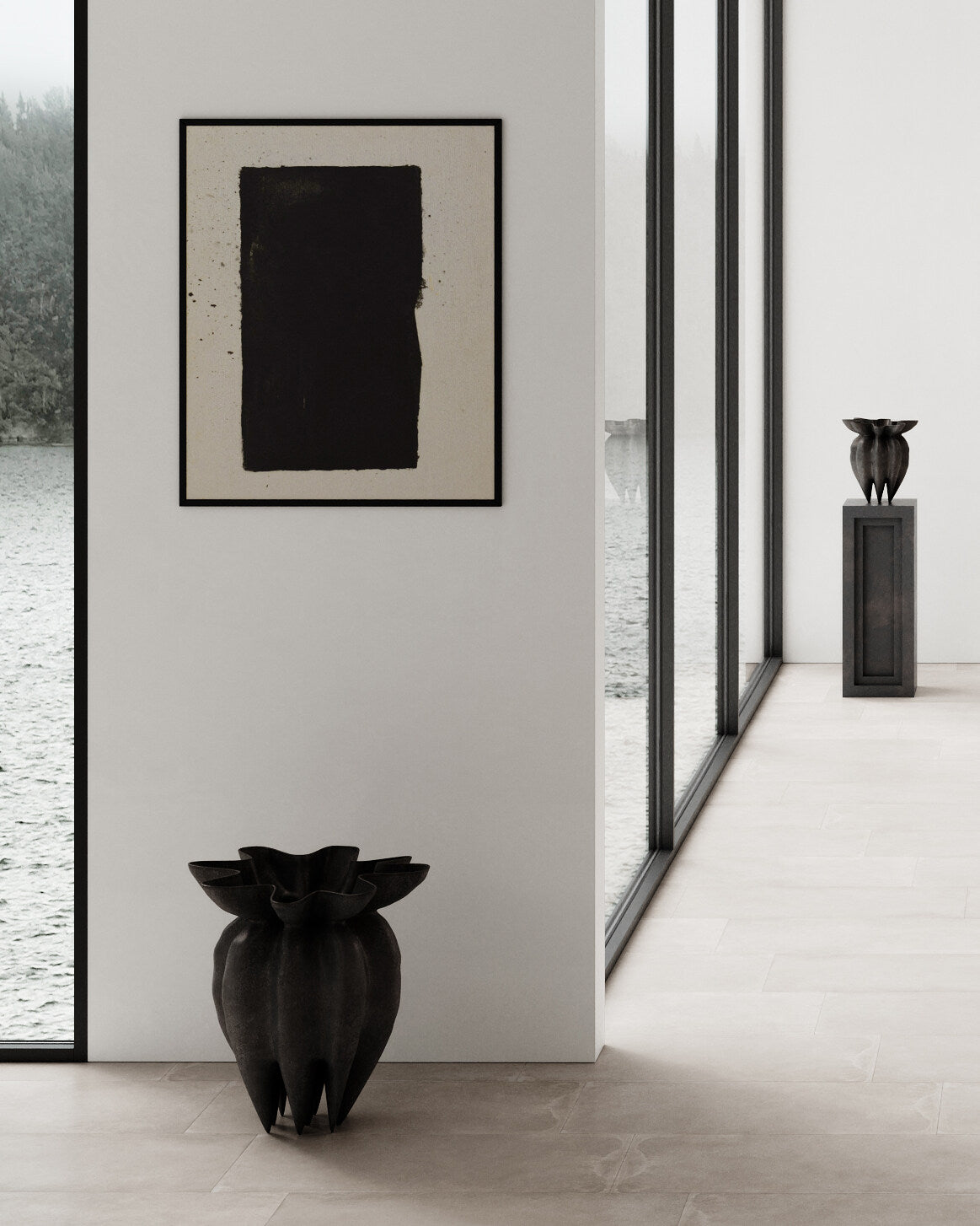 101 Copenhagen - Lotus Vase, Mini - Coffee - Vase