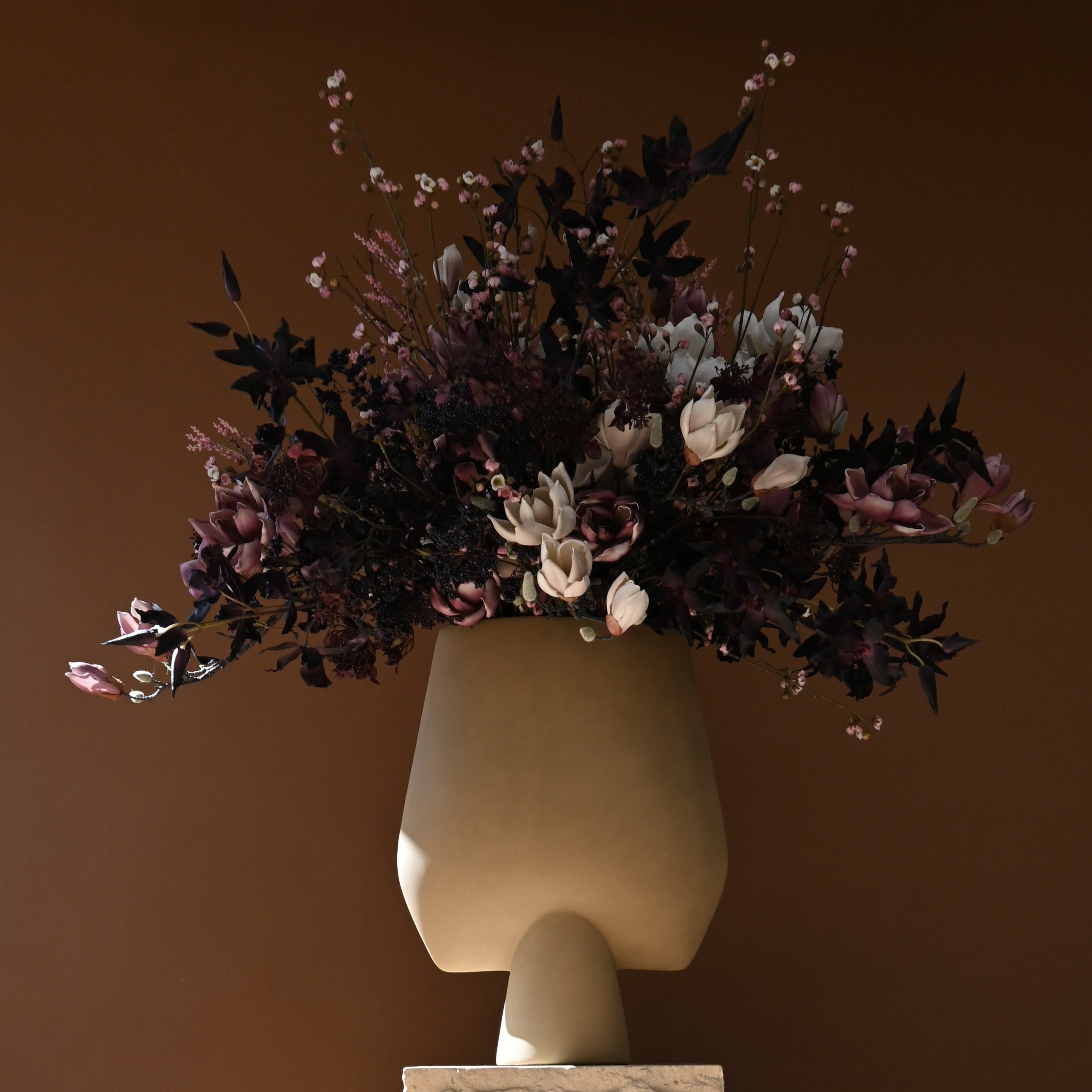 101 Copenhagen - Sphere Vase Square, Hexa - Sand - Vase