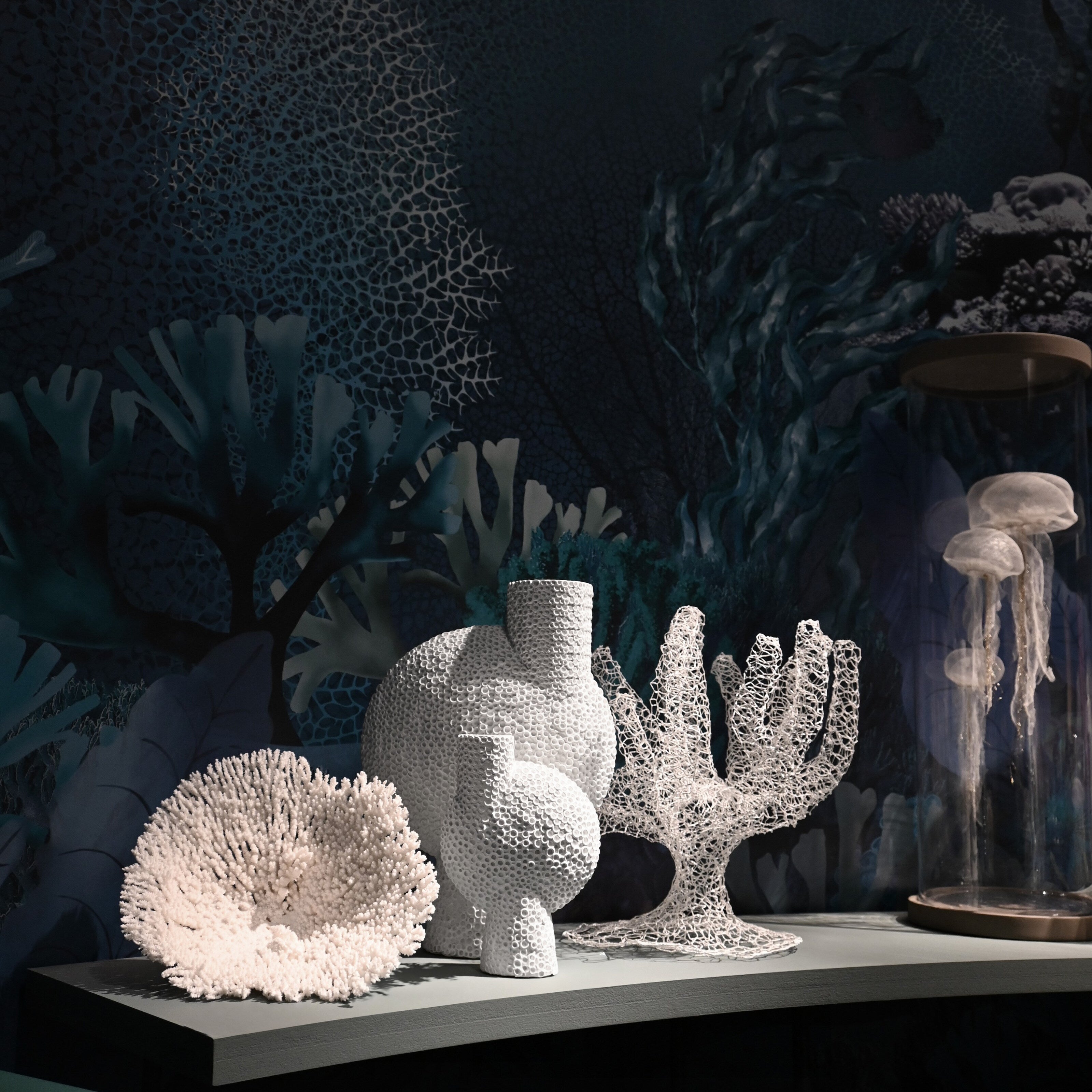 101 Copenhagen - Sphere Vase Bubl Shisen, Medio - Bone White - Vase