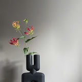 101 Copenhagen - Cobra Vase Double, Medio - Black - Vase