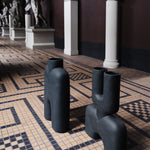101 Copenhagen - Cobra Vase Double, Hexa - Black - Vase