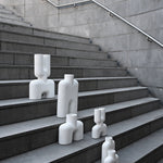 101 Copenhagen - Cobra Vase Double, Medio - Bone White - Vase