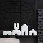 101 Copenhagen - Cobra Vase Double, Medio - Bubble White - Vase