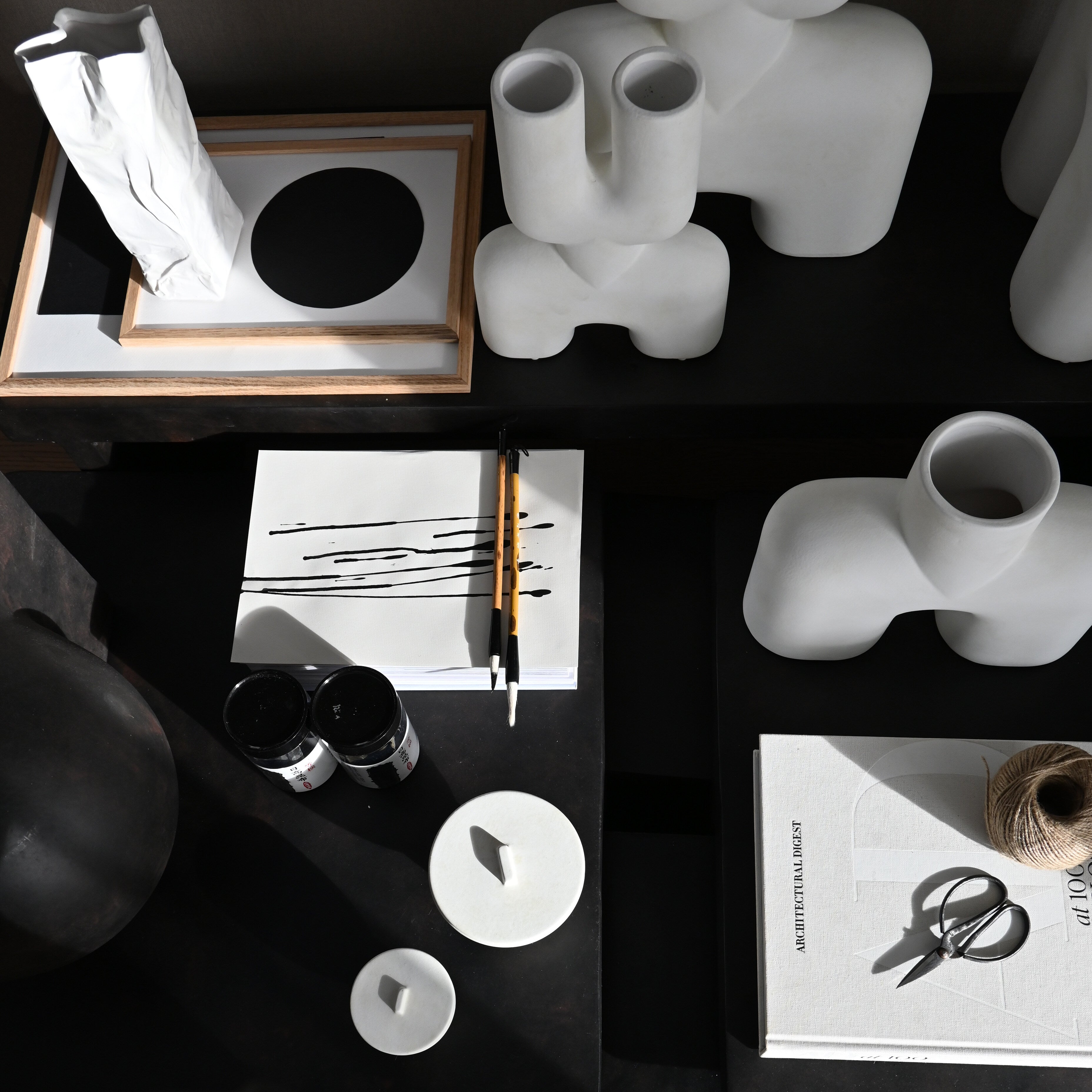 101 Copenhagen - Cobra Vase Double, Mini - Bone White - Vase