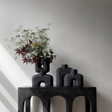 Cobra Vase Tall, Mini - Coffee