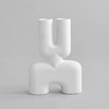 101 Copenhagen - Cobra Vase Double, Medio - Bone White - Vase