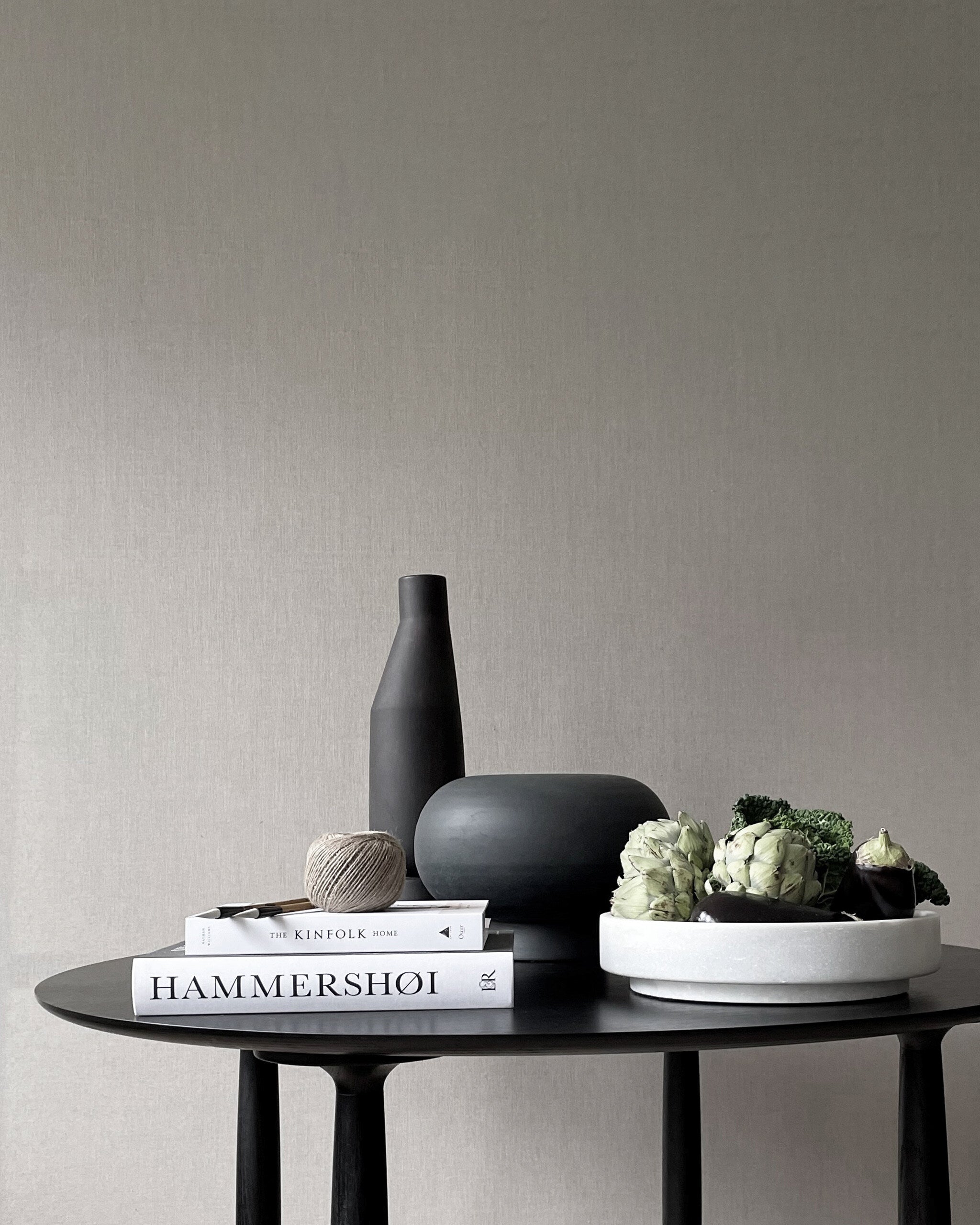 101 Copenhagen - Kabin Vase, Fat - Black - Vase