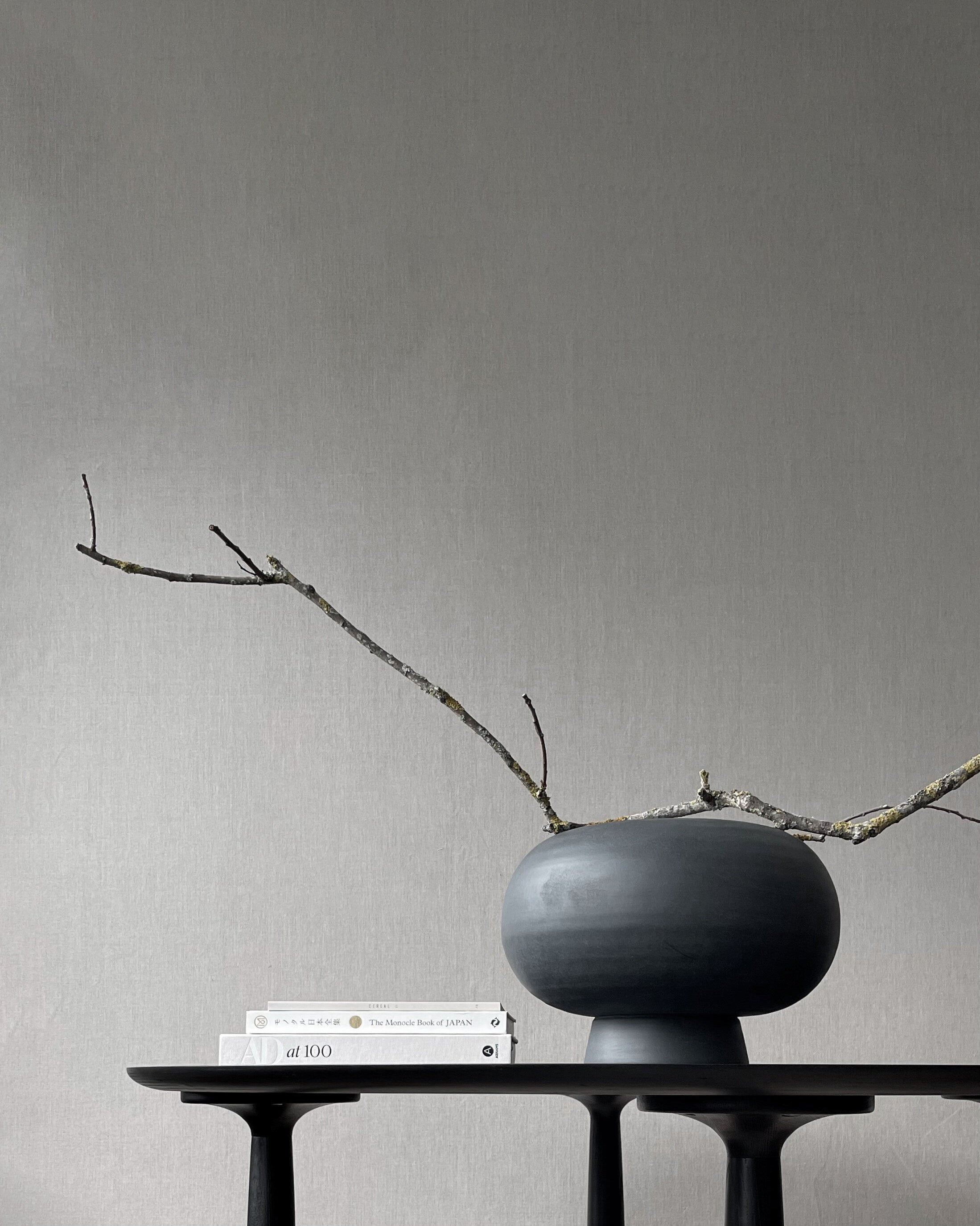 101 Copenhagen - Kabin Vase, Fat - Black - Vase