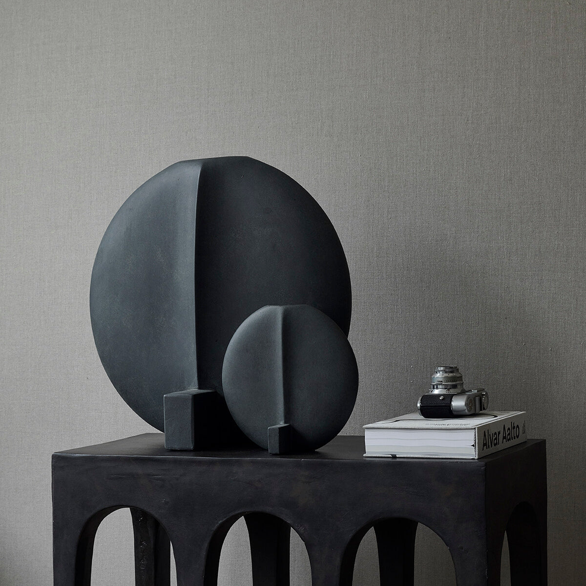 101 Copenhagen - Guggenheim Vase, Petit - Black - Vase