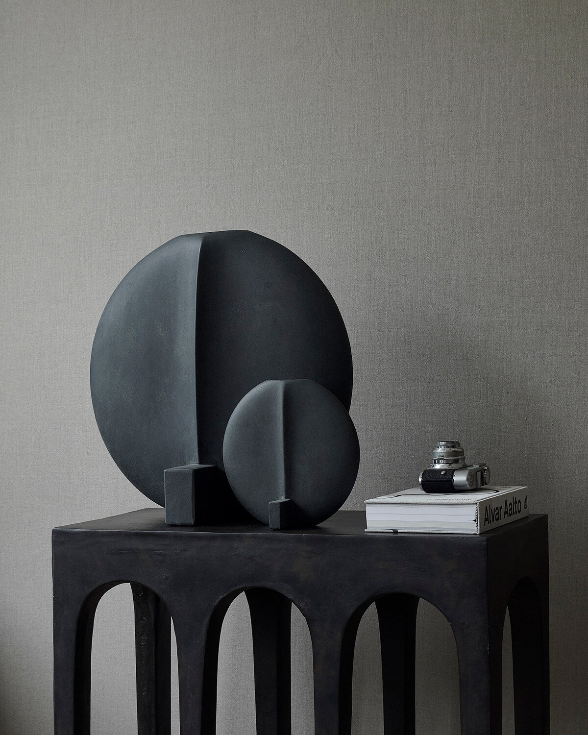 101 Copenhagen - Guggenheim Vase, Petit - Black - Vase