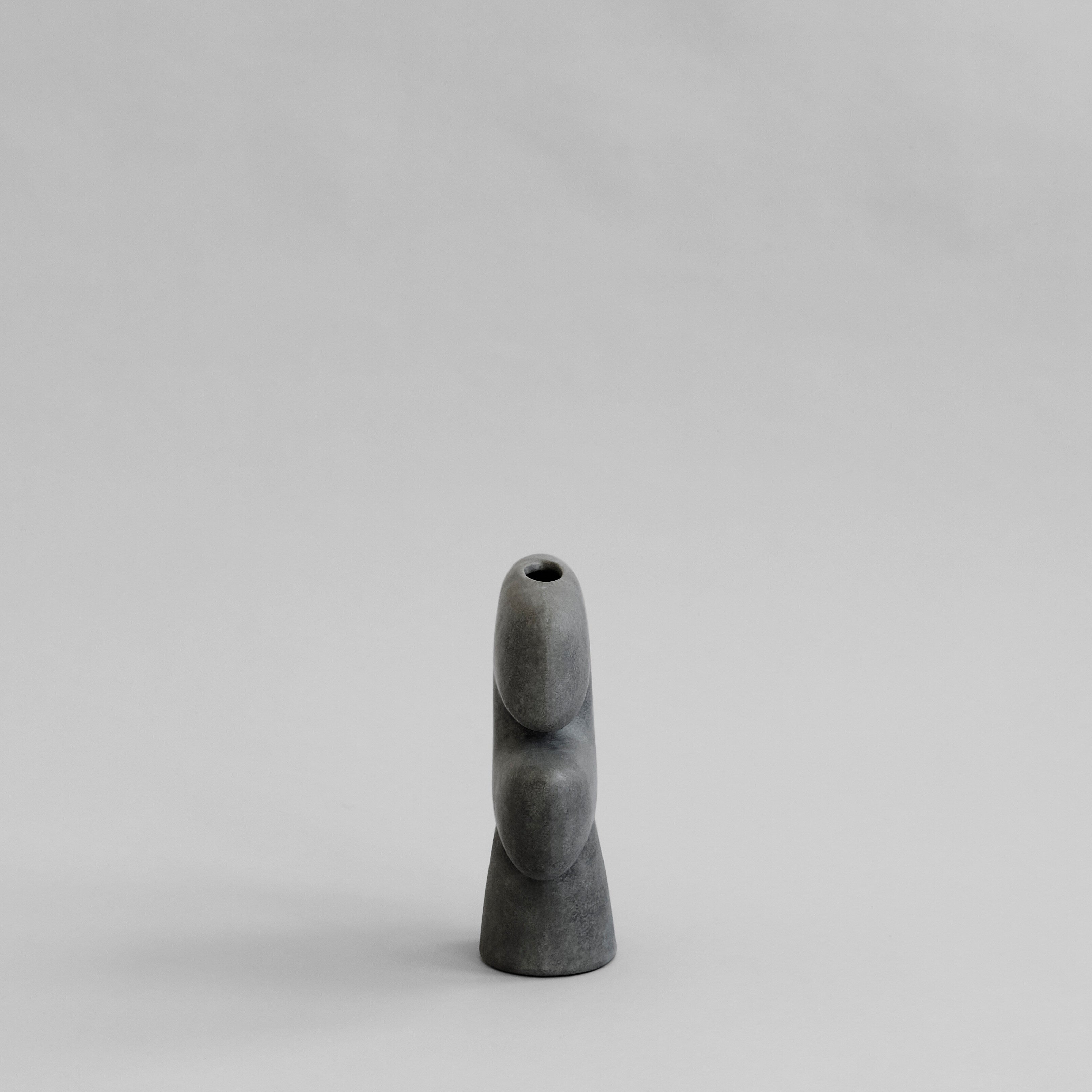 101 Copenhagen - Tribal Vase, Mini - Dark Grey - Vase