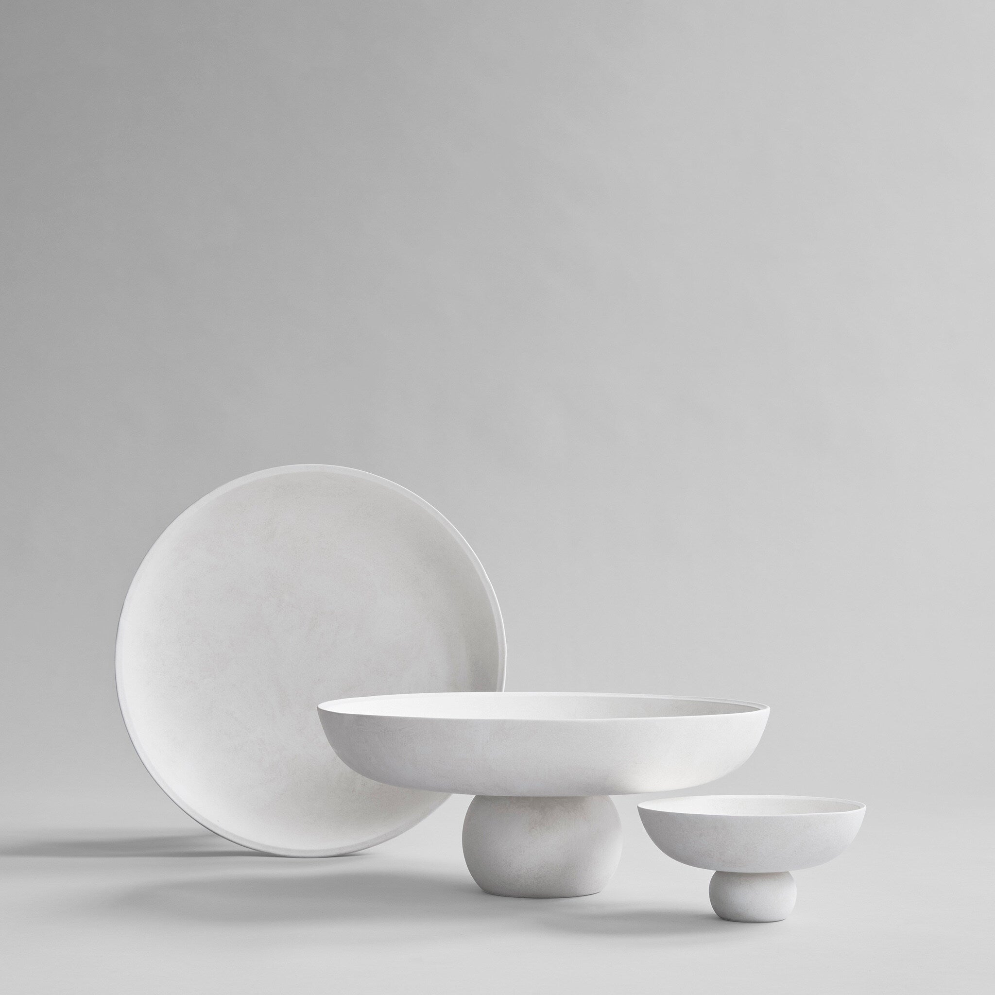 101 Copenhagen - Baburu Bowl, Medio - Bone White - Bowl
