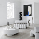 101 Copenhagen - W Candle Holder - Bone White - Candle Holder