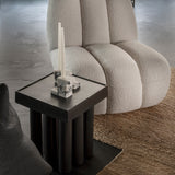 101 Copenhagen - Brick Candle Holder, Low - Calacatta - Candle Holder