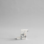 101 Copenhagen - Brick Candle Holder, Tall - Calacatta - Candle Holder