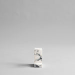 101 Copenhagen - Brick Candle Holder, Tall - Calacatta - Candle Holder