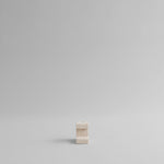 101 Copenhagen - Brick Candle Holder, Low - Limestone - Candle Holder