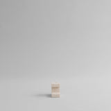 101 Copenhagen - Brick Candle Holder, Low - Limestone - Candle Holder