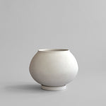 101 Copenhagen - Sunao Plant Pot Fat, Big - Birch - Plant Pot