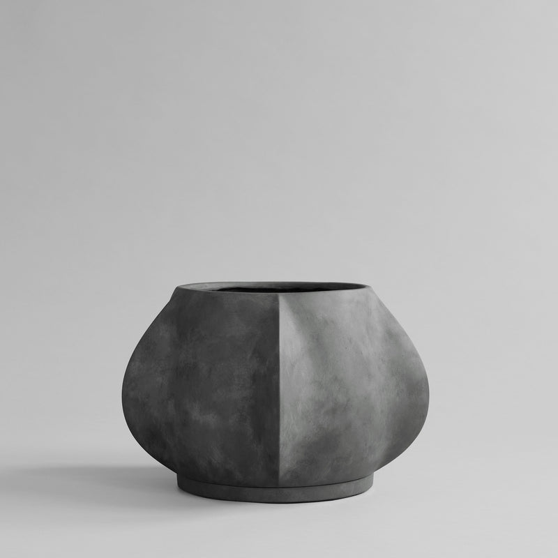 101 Copenhagen - Arket Plant Pot, Medio - Dark Grey - Plant Pot