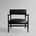 101 Copenhagen - Nama Lounge Chair - Aniline leather black - Lounge Chair