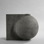 101 Copenhagen - Offset Vase, Big - Dark Grey - Vase