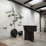 101 Copenhagen - Offset Vase, Big - Coffee - Vase