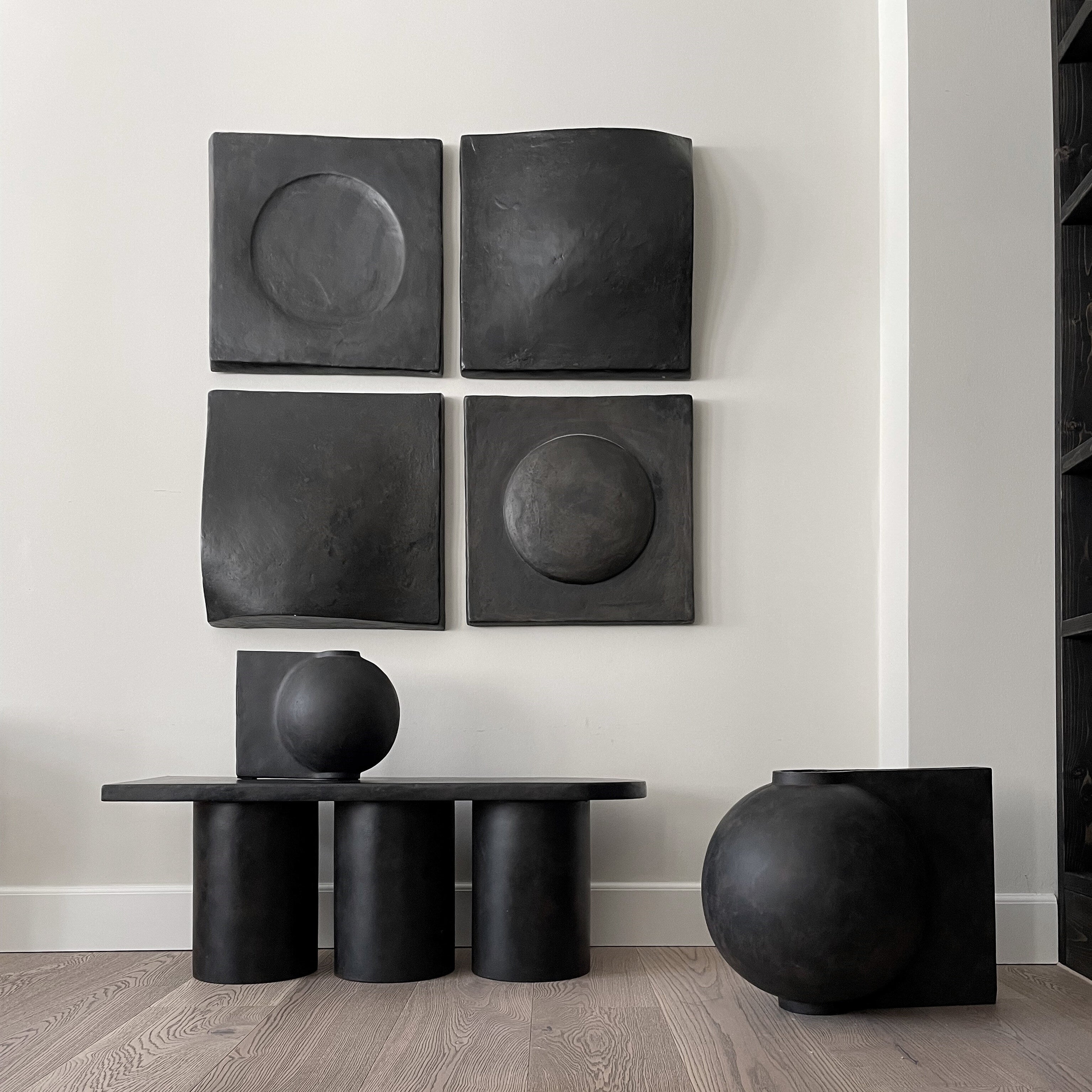 101 Copenhagen - Offset Vase, Big - Coffee - Vase