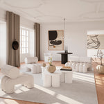 101 Copenhagen - Arc Dining Table, Ø120 - Coffee Black Oak - Dining Table