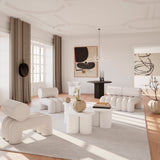 101 Copenhagen - Arc Dining Table, Ø120 - Coffee Black Oak - Dining Table