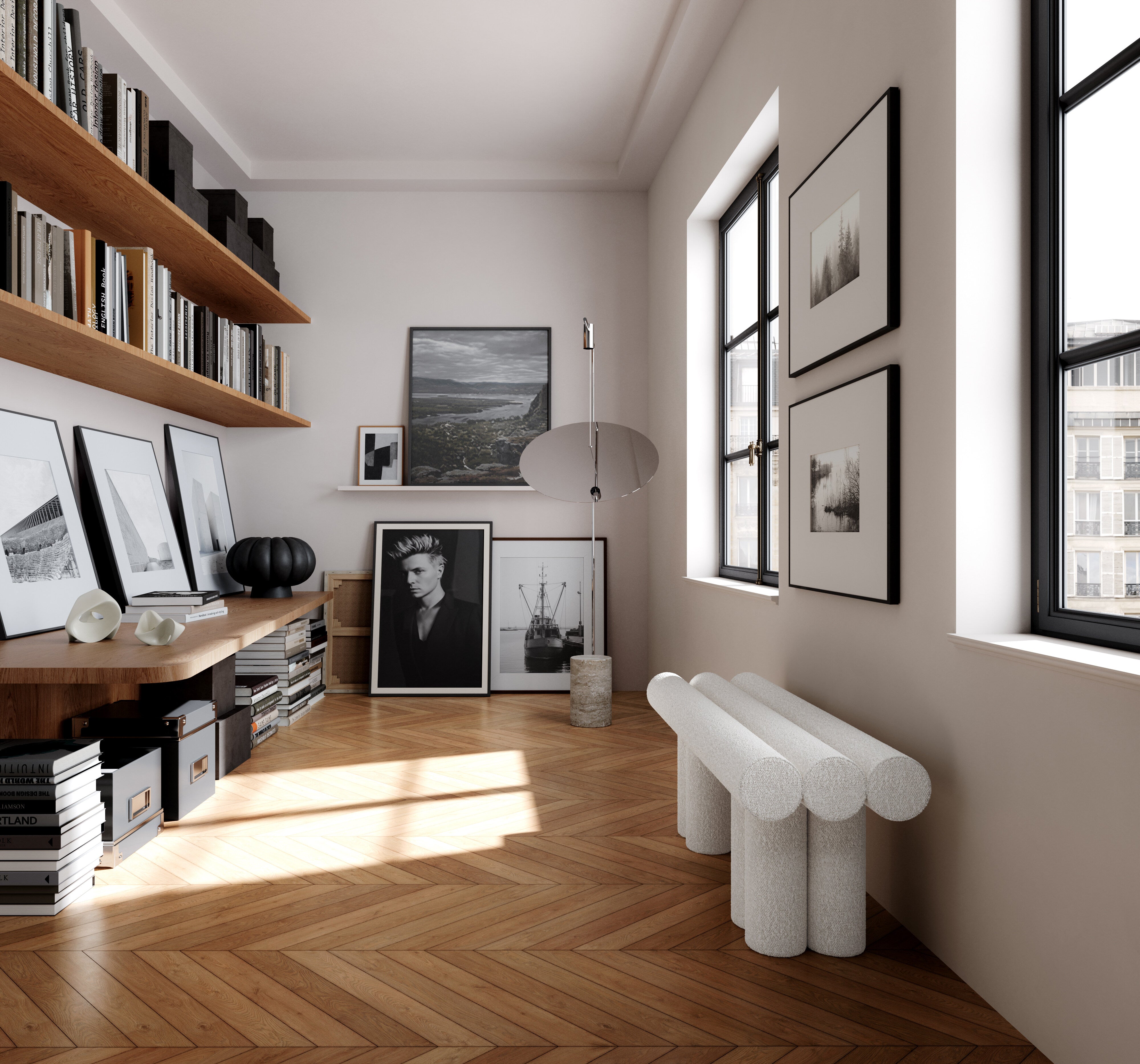 101 Copenhagen - Hiro Bench – Off White - Bench