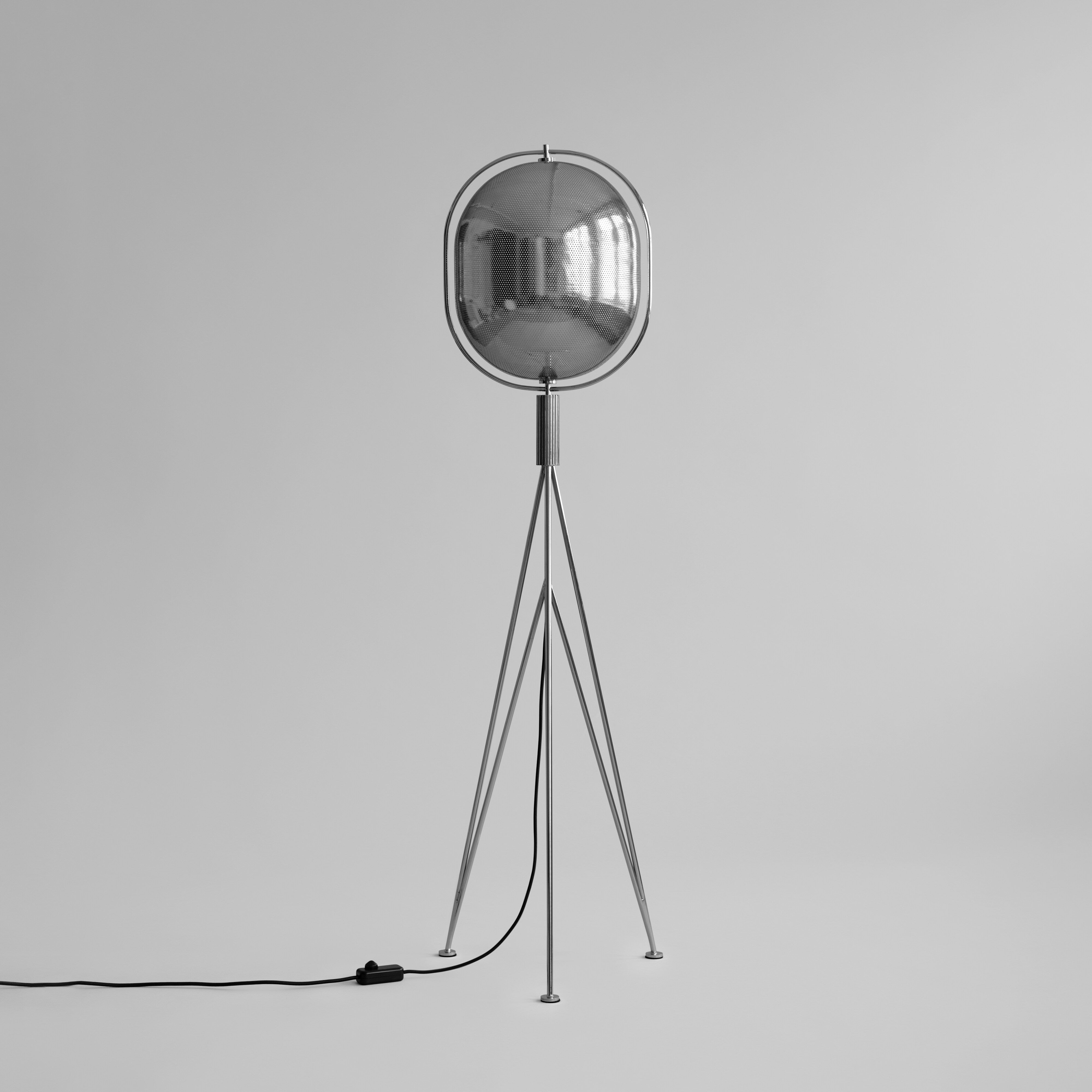 101 Copenhagen - Pearl Floor Lamp - Chrome - Floor Lamp