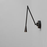 Snake Wall Lamp - Burned Black