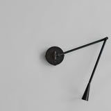 Snake Wall Lamp - Burned Black