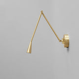Snake Wall Lamp - Brass