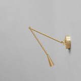 Snake Wall Lamp - Brass