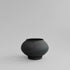 101 Copenhagen - Sunao Plant Pot Fat, Medio - Black - Plant Pot