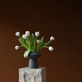 Sphere Vase Fat - Dark Grey