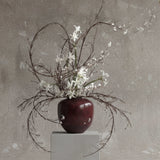101 Copenhagen - Sunao Vase, Medio - Maroon - Vase