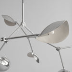 101 Copenhagen - Stingray Chandelier, Grande - Chrome - Chandelier