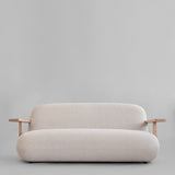 Toe Sofa - Natural Oak / Off White
