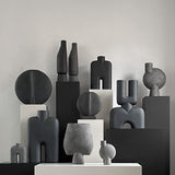 101 Copenhagen - Cobra Vase Double, Hexa - Black - Vase