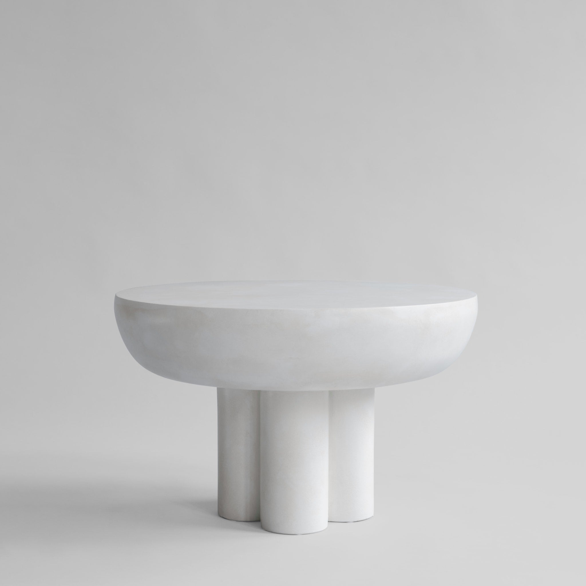 101 Copenhagen - Crown Table, Low - Bone White - Coffee or Side Table