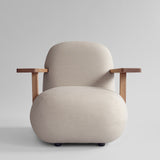 Toe Chair Armrest - Teak / Warm Ash
