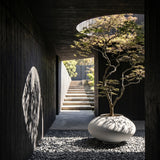Sunao Plant Pot Ellipse, Giant  - Birch