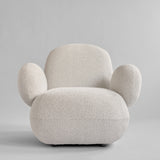 Toe Armchair, Flat - Off White